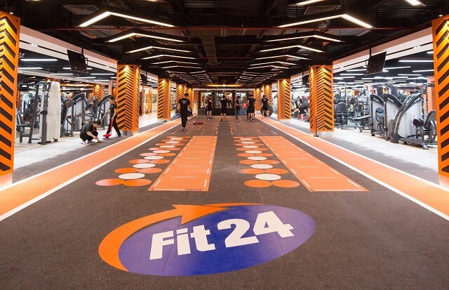 Phòng tập Gym Fit24 là phòng tập của Châu  Âu đầu tiên xuất hiện tại Hồ Chí Minh. 