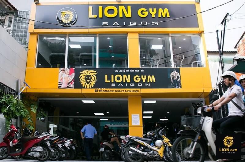 Phòng tập Lion gym Saigon