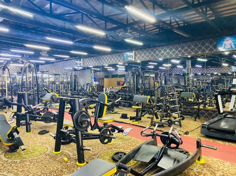 Phòng tập gym Tài Nguyên nằm tại quận Gò Vấp thường khá ồn ào