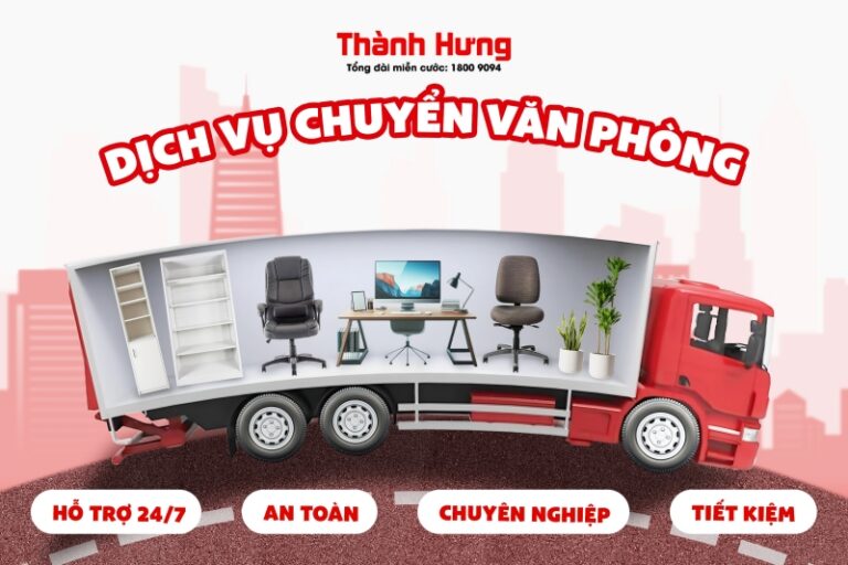 Dịch vụ chuyển văn phòng trọn gói chuyên nghiệp