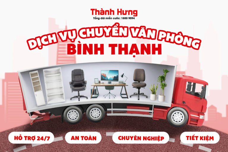 Dịch vụ chuyển văn phòng Bình Thạnh trọn gói
