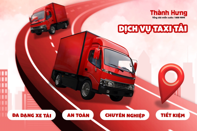 Đội xe & nhân viên Thành Hưng Taxi Tải