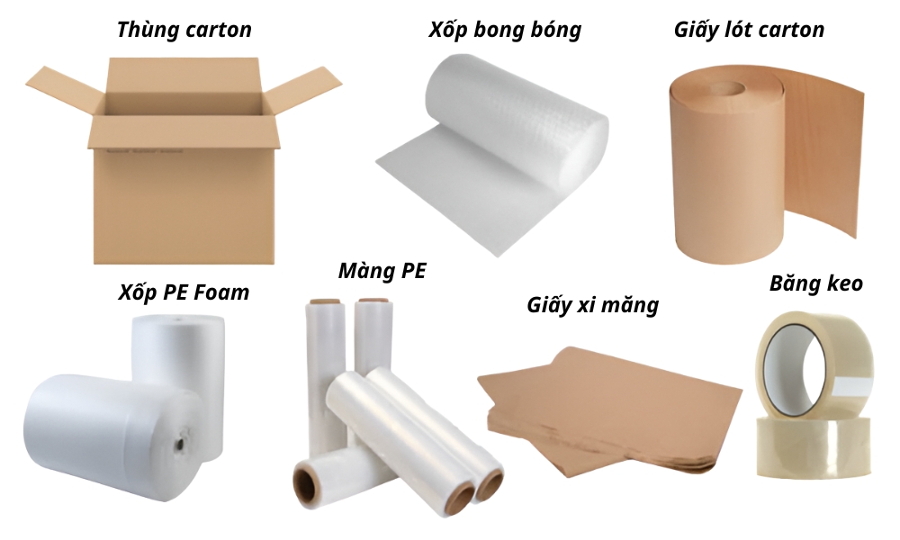 cách đóng gói đồ dễ vỡ