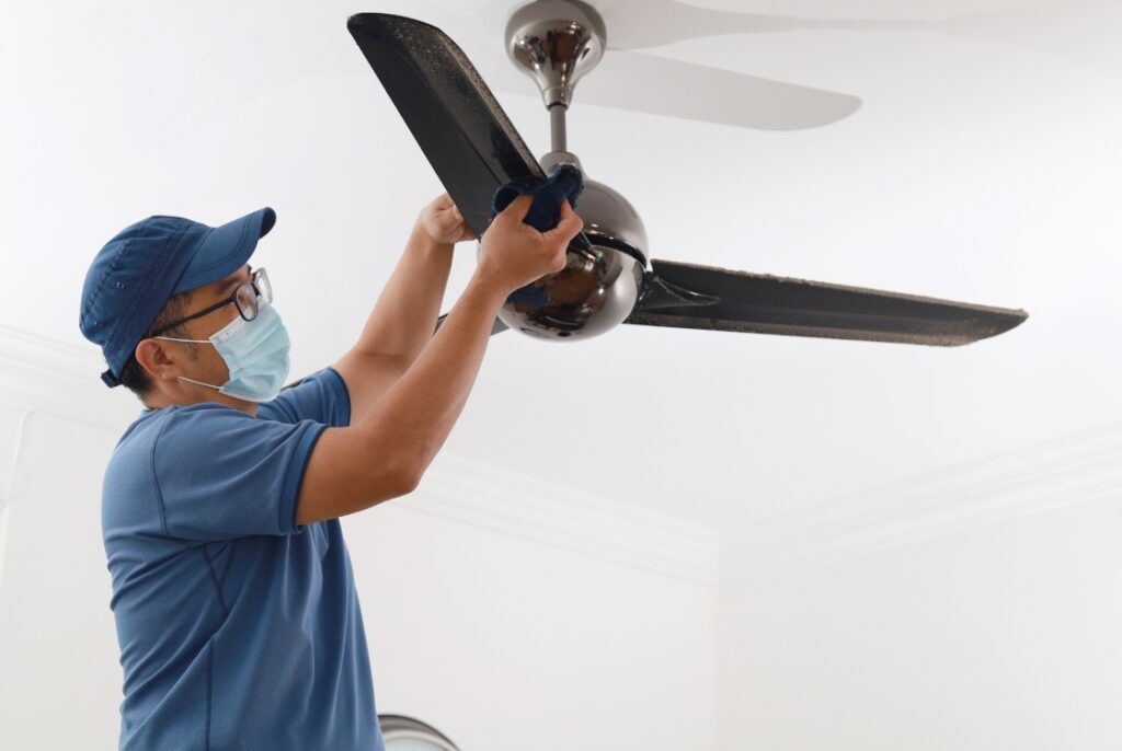 Cách tháo lắp và đóng gói quạt trần an toàn, hiệu quả khi chuyển nhà