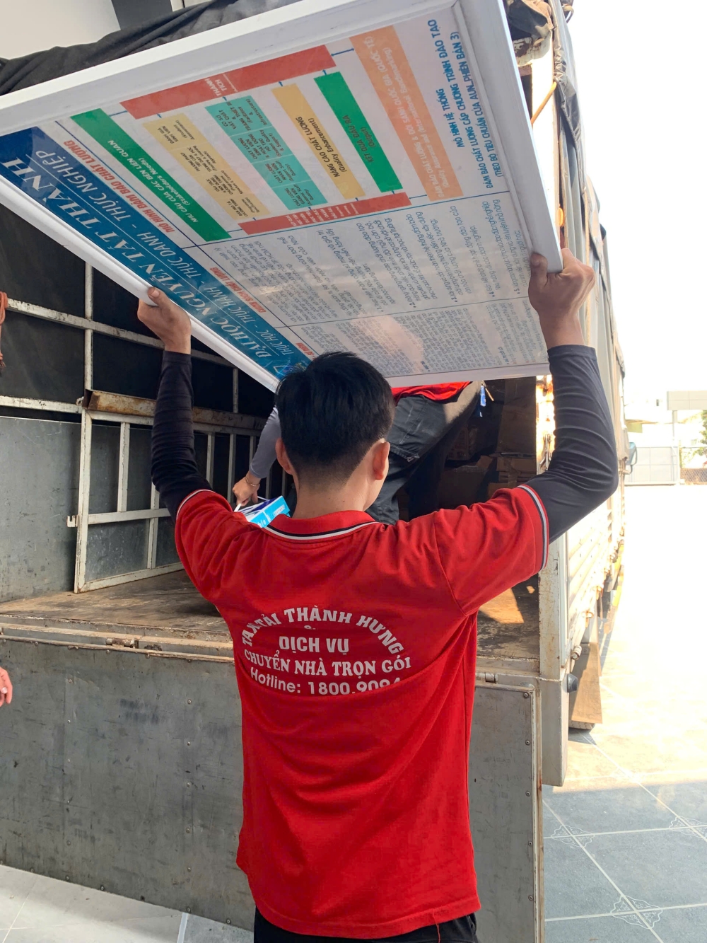 Bàn giao, lắp đặt tại nhà mới