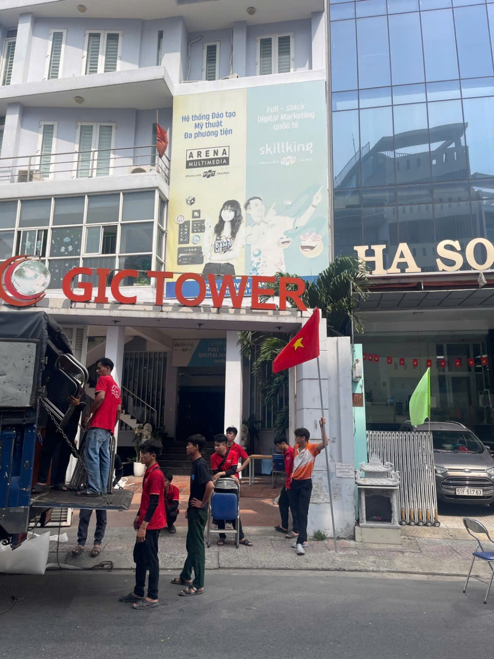 Chuyển văn phòng công ty tại toà nhà GIC Tower